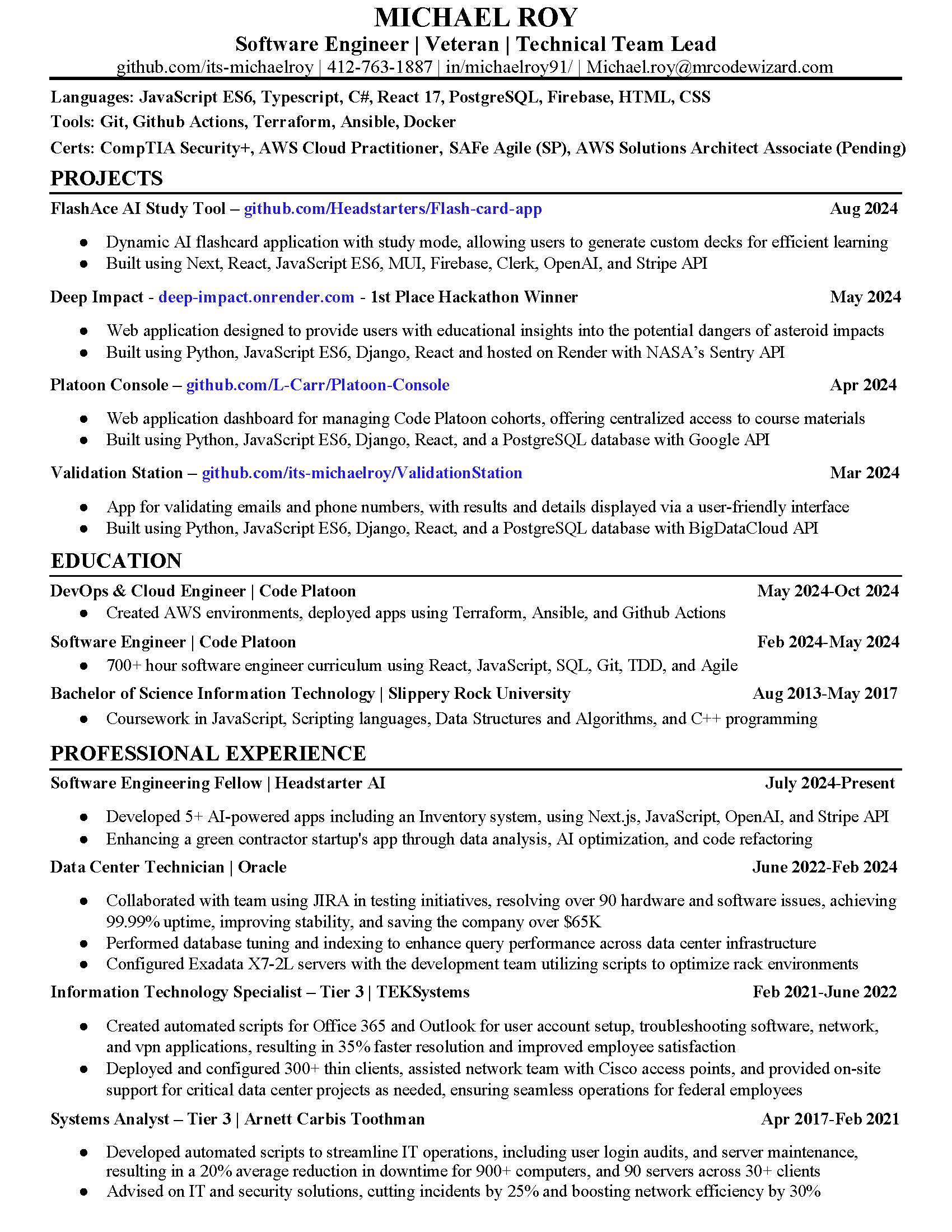 Michael_Roy_Resume