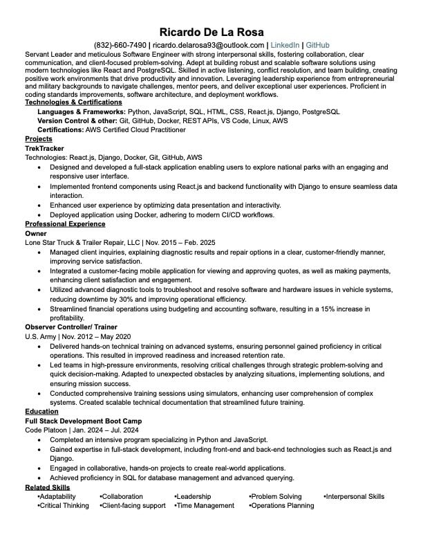 Microsoft Word - Ricardo De La Rosa_Resume.docx