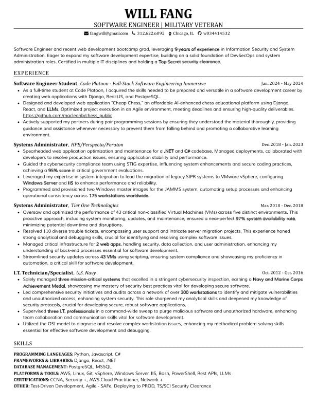 Microsoft Word - Will Fang Resume.docx